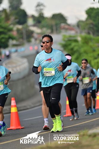 Race photo from KBP City Run 2024