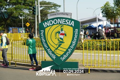 Race photo from KBP City Run 2024