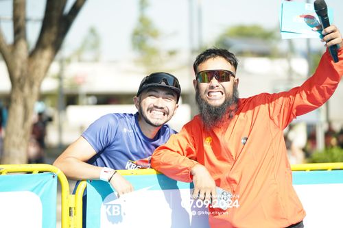 Race photo from KBP City Run 2024