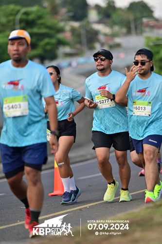 Race photo from KBP City Run 2024