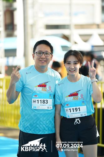 Race photo from KBP City Run 2024