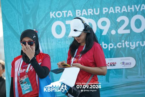 Race photo from KBP City Run 2024