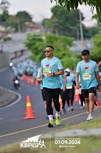 Race photo from KBP City Run 2024