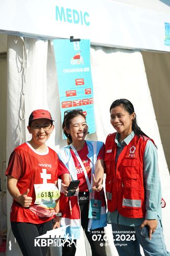 Race photo from KBP City Run 2024