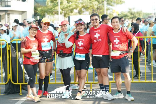 Race photo from KBP City Run 2024