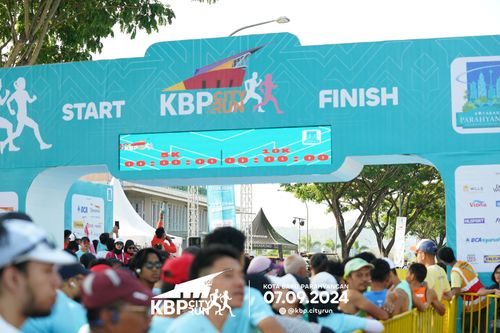 Race photo from KBP City Run 2024
