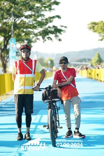 Race photo from KBP City Run 2024