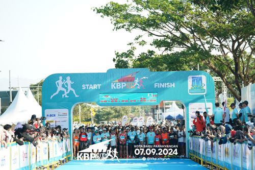 Race photo from KBP City Run 2024