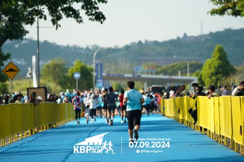 Race photo from KBP City Run 2024