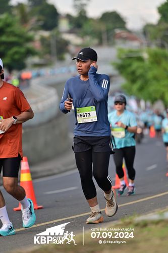 Race photo from KBP City Run 2024