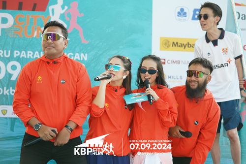Race photo from KBP City Run 2024