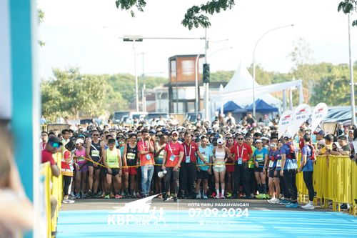 Race photo from KBP City Run 2024