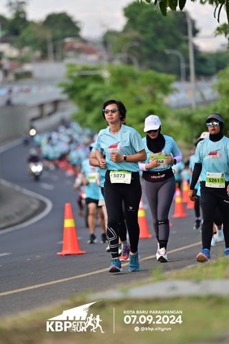 Race photo from KBP City Run 2024