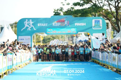Race photo from KBP City Run 2024