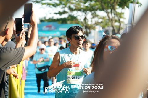 Race photo from KBP City Run 2024