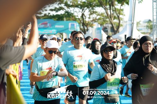 Race photo from KBP City Run 2024