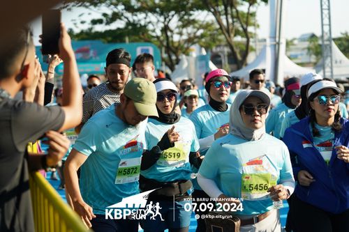 Race photo from KBP City Run 2024