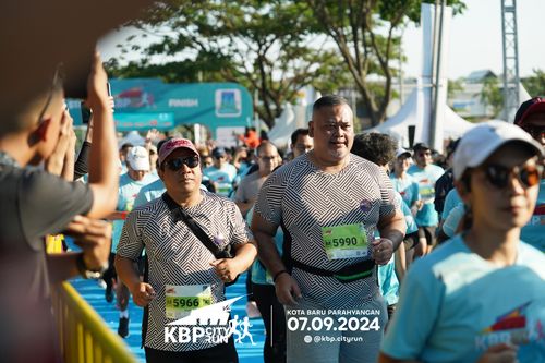 Race photo from KBP City Run 2024
