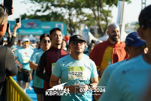Race photo from KBP City Run 2024