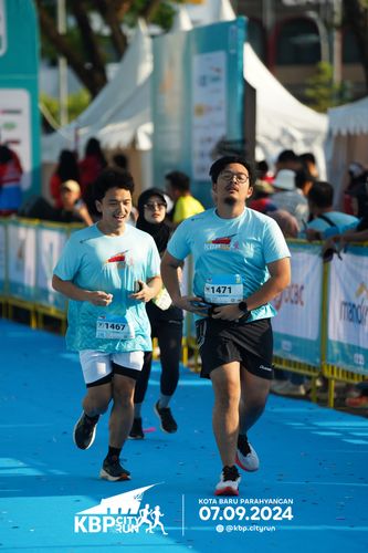 Race photo from KBP City Run 2024