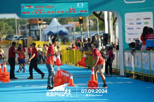 Race photo from KBP City Run 2024