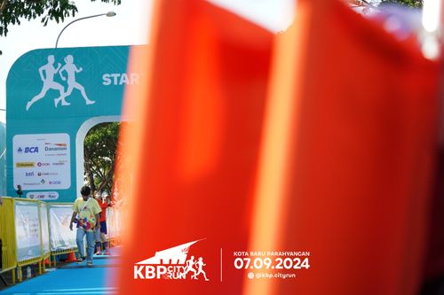 Race photo from KBP City Run 2024