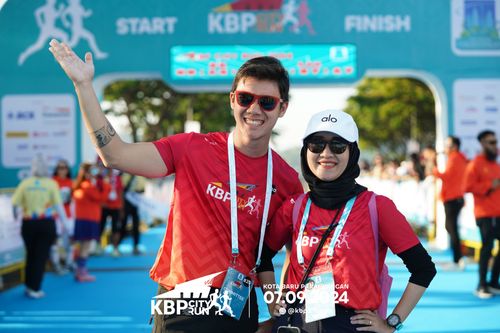 Race photo from KBP City Run 2024