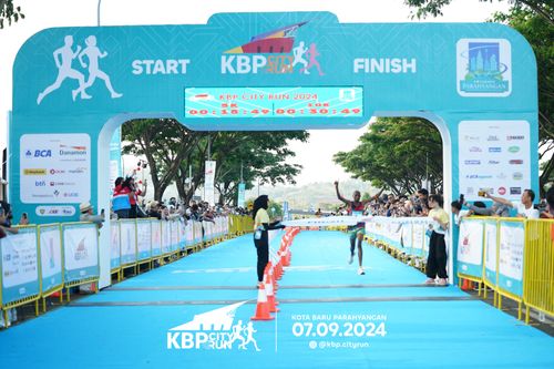 Race photo from KBP City Run 2024