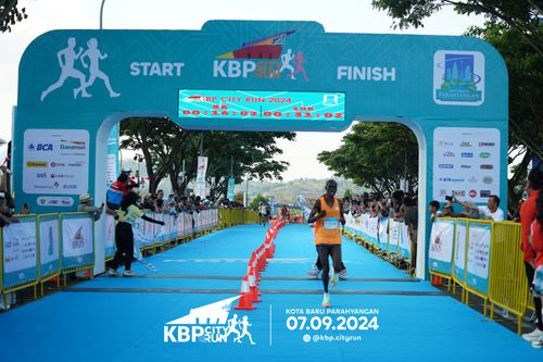 Race photo from KBP City Run 2024