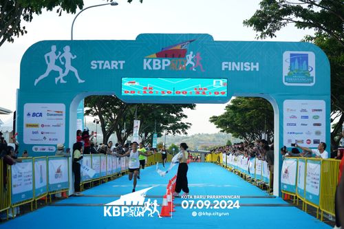 Race photo from KBP City Run 2024
