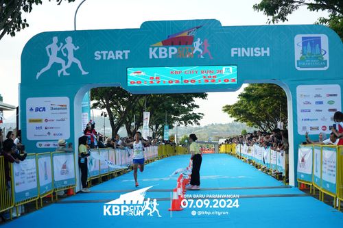 Race photo from KBP City Run 2024