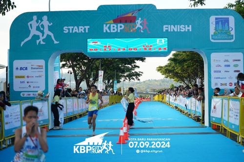 Race photo from KBP City Run 2024