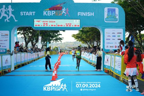 Race photo from KBP City Run 2024