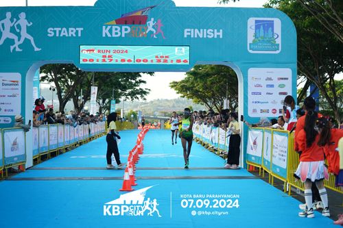 Race photo from KBP City Run 2024