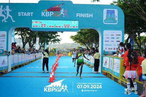 Race photo from KBP City Run 2024