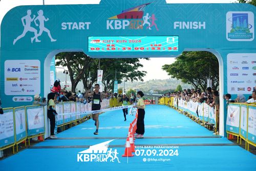 Race photo from KBP City Run 2024