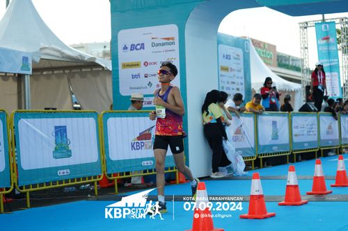 Race photo from KBP City Run 2024