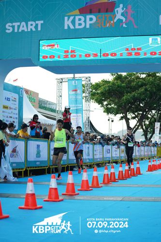 Race photo from KBP City Run 2024