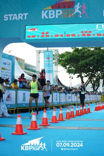 Race photo from KBP City Run 2024