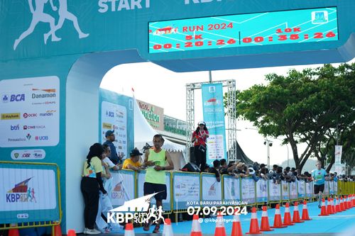 Race photo from KBP City Run 2024