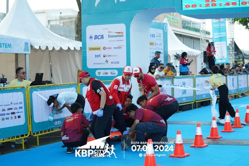 Race photo from KBP City Run 2024