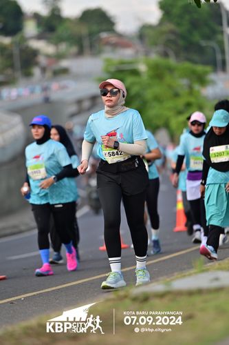 Race photo from KBP City Run 2024