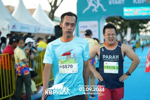 Race photo from KBP City Run 2024