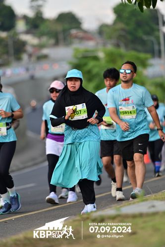 Race photo from KBP City Run 2024