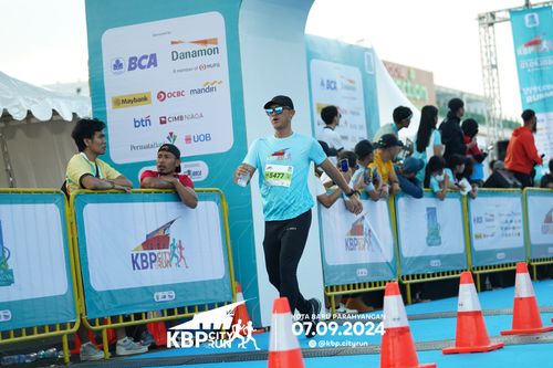 Race photo from KBP City Run 2024