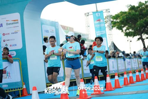 Race photo from KBP City Run 2024