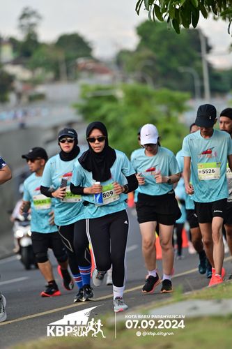 Race photo from KBP City Run 2024