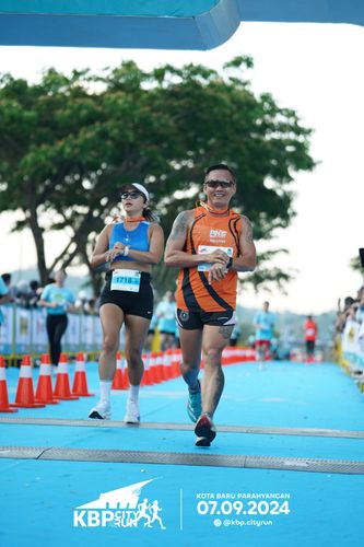 Race photo from KBP City Run 2024