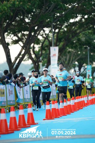 Race photo from KBP City Run 2024