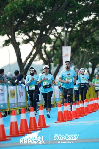 Race photo from KBP City Run 2024